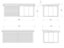 Palmako Lenna 16,6 m2 Set 406 Slide