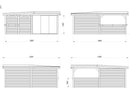 Palmako Lenna 24,9 m2 Set 409 Slide