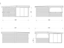 Palmako Lenna 24,9 m2 Set 410 Slide