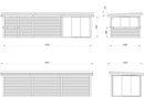 Palmako Lenna 24,9 m2 Set 416 Slide