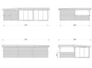 Palmako Lenna 33,2 m2 Set 421 Slide