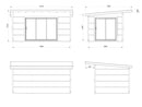 Palmako Grace 14,1 m2 Slide Plus