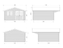 Palmako Britta 17,5 m2