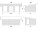 Palmako Heidi 19,7 m2