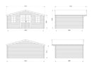 Palmako Klara 17,0 m2