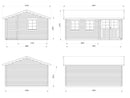 Palmako Susanna 16,4 m2