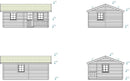 Palmako Sandra 21,5+3,7 m2