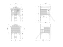 Palmako Toby 2,1 m2