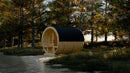 Butenas Gartensauna FASSBA mit Terrasse