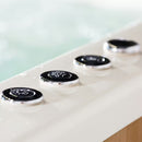 Fjordholz Hot Tub Quattro Mads – eckiges Hot Tub / Badefass