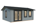 Palmako Gartenhaus Iris 19,1 m² aus Holz, 44 mm