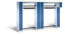 C+P Offene Garderobe, H1950xB2840xT480mm
