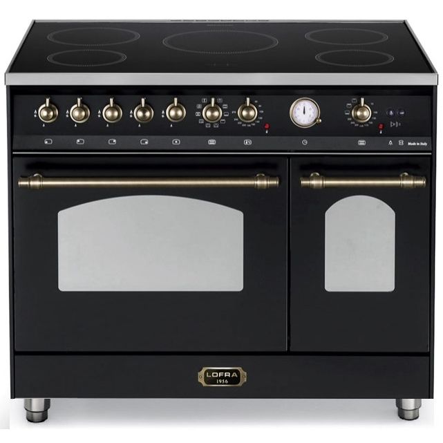 LOFRA - DOLCEVITA INDUKTION - DOUBLE OVEN 90cm - RNMD 96 MFTE/ 5IF - Black Bronze Finish