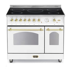 LOFRA - DOLCEVITA INDUCTION - DOUBLE OVEN 90 cm - RBPD 96 MFTE/ 5I - pearl white - brass finish  – Vorschau 1