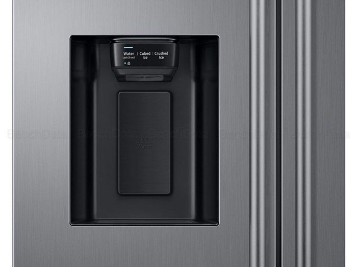 LOFRA - DOLCEVITA - SIDE BY SIDE REFRIGERATOR-FREEZER - GFRNM 619/0 - BLACK - FINNISH BRASS