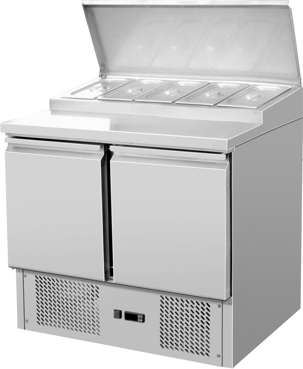 Locher  Sandwichsaladette „Compact“ 5 x GN 1/6