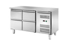 Locher Kühltisch GN1/1 mit 4 Schubladen