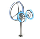 Tolymp exercise device wheel triple
