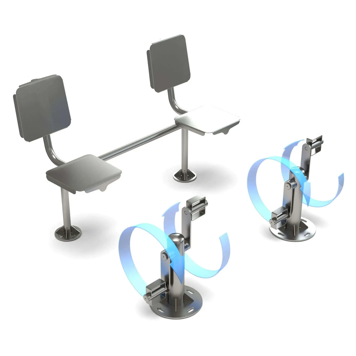 Tolymp exercise device pedal boat duo
