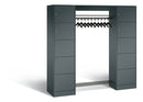 C+P Offene Garderobe, H1950xB1870xT480mm