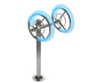 Tolymp exercise device wheel double