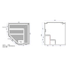 EAGO AWT E1242B rote Zeder 200x200 9kW Kivi