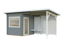 Palmako Sauna Sanna 4,1+5,9 m² aus Holz, 44 mm