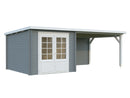 Palmako Gartenhaus Ella 6,9+10,0 m² aus Holz, 28 mm