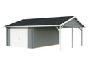 Palmako Roger 19,0+16,2 m2 mit Holztor