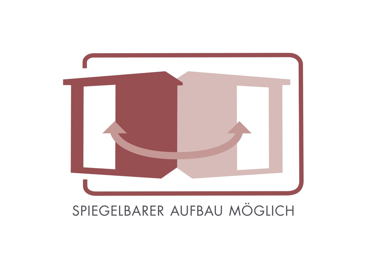 Karibu Sauna Amelia 1 inkl. 9 kW Bioofen ext. Steuerung Wifi HUUM - ohne Dachkranz -