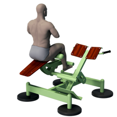 Tolymp abdominal bench and back extension – Beach Line – Street Barbell  – Vorschau 2