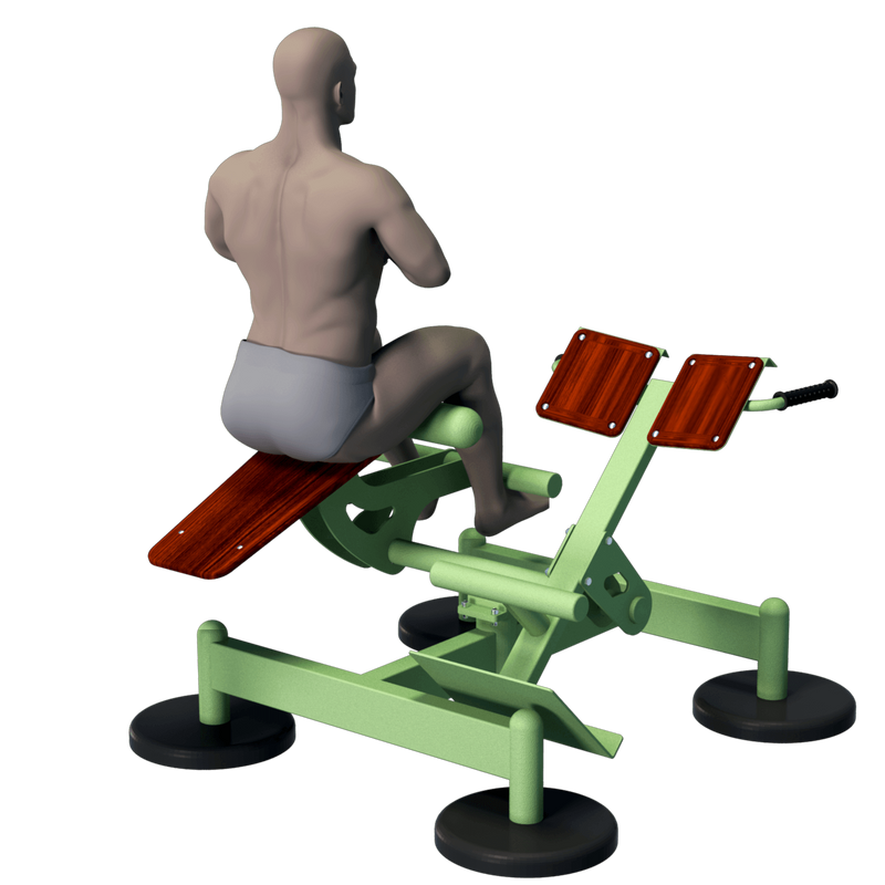 Tolymp abdominal bench and back extension – Beach Line – Street Barbell 