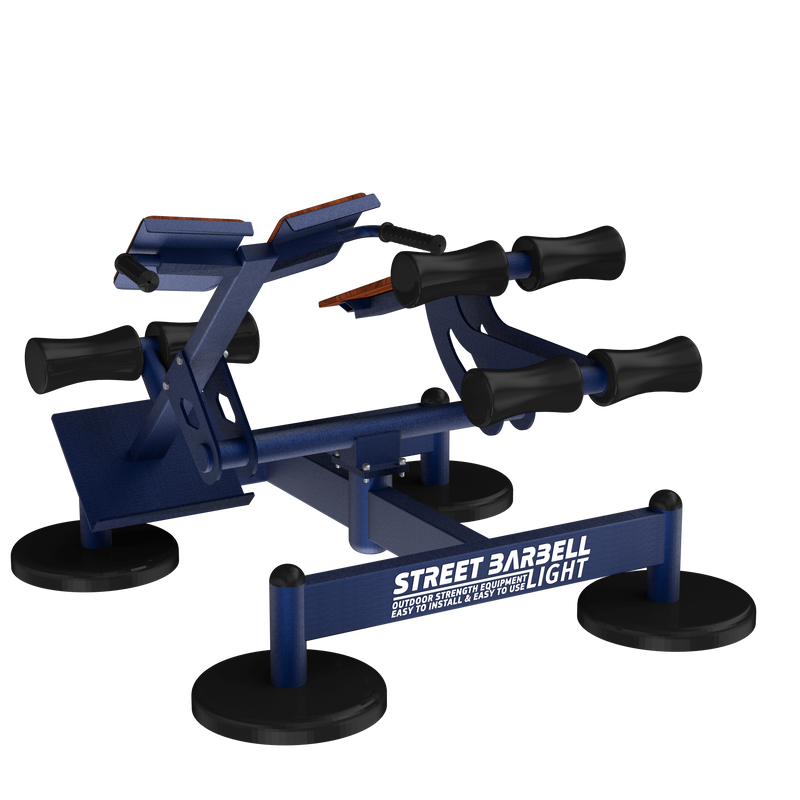 Tolymp abdominal bench and back extension – Beach Line – Street Barbell 