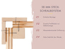 Karibu Saunahaus Mainburg 3 terragrau, inkl. 9 kW Ofen ext. Steuerung HUUM