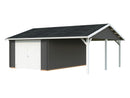 Palmako Roger 19,0+16,2 m2 mit Holztor