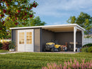 Palmako Gartenhaus Ella 8,7+8,2 m² aus Holz, 28 mm