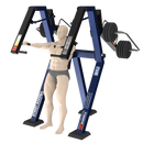 Tolymp incline bench press, standing – chest press – street barbell