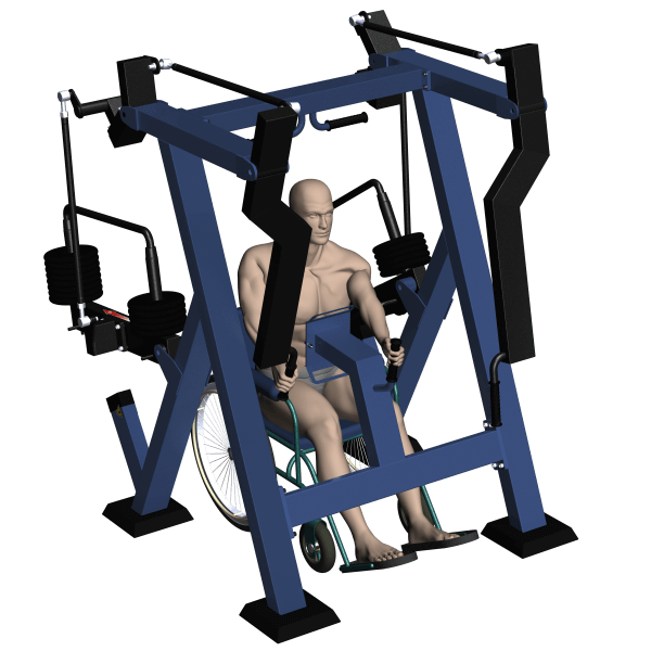 Tolymp Lat Pull / Rowing Machine, Seated – Street Barbell Line
