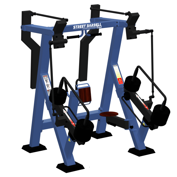 Tolymp Lat Pull / Rowing Machine, Seated – Street Barbell Line