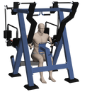 Tolymp Lat Pull / Rowing Machine, Seated – Street Barbell Line