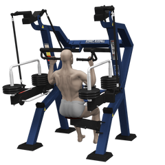 Tolymp LAT pull, seated – Street Barbell Line – Vorschau 2
