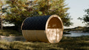 Butenas Gartensauna FASSBA mit Terrasse
