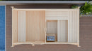 Butenas Gartensauna FASSBA OVAL