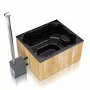 Fjordholz Hot Tub Quattro Mads – eckiges Hot Tub / Badefass