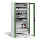 C+P Akkuladeschrank Serie 89, H1950xB930xT500mm