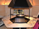 Fjordholz 6-Eck Grillkota Modell Nils 9 m²
