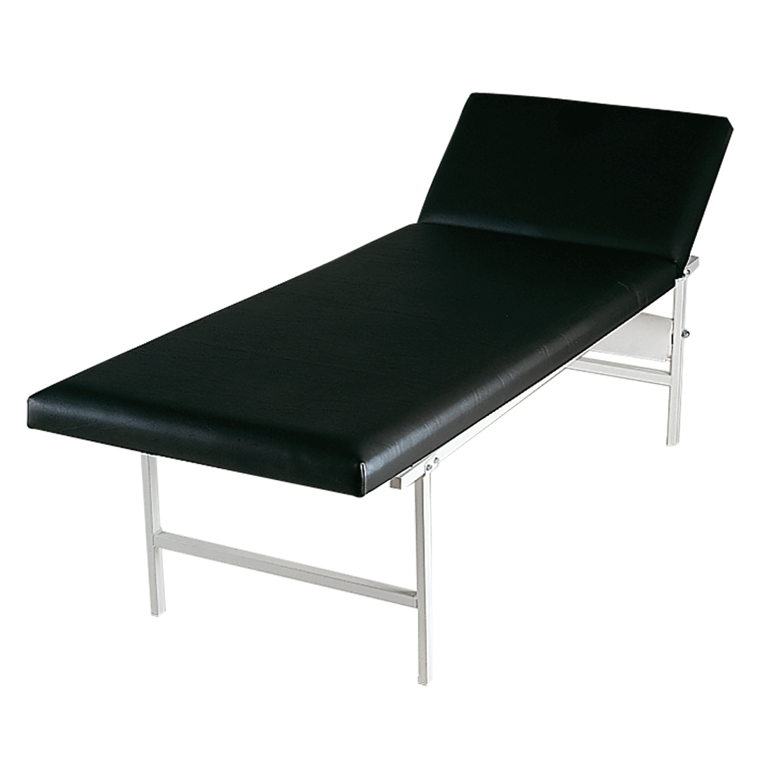 Söhngen relaxation lounger steel tube headrest adjustable black