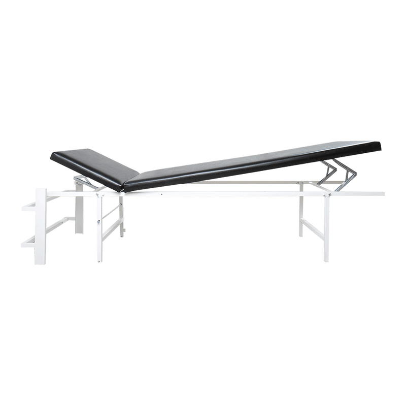 Söhngen wall-mounted folding relaxation lounger, steel, head-foot adjustable, vertical, black