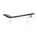 Söhngen Wandklapp-Untersuchungsliege Kopf-Fuß verst. waagr. Schwarz