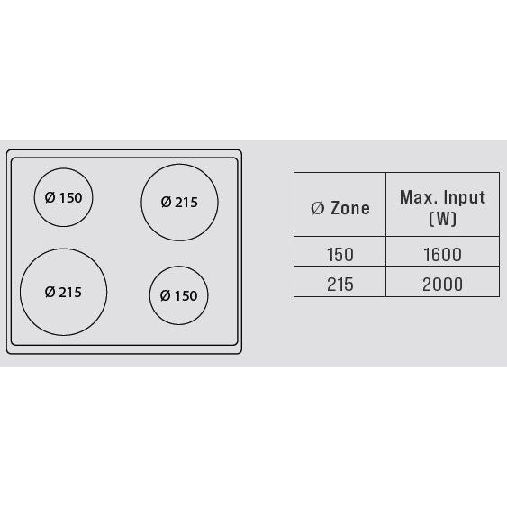 LOFRA - DOLCEVITA INDUKTION - SINGLE OVEN 60cm - RBI 66 MFT/ 4I - Ivory - Messing Finish
